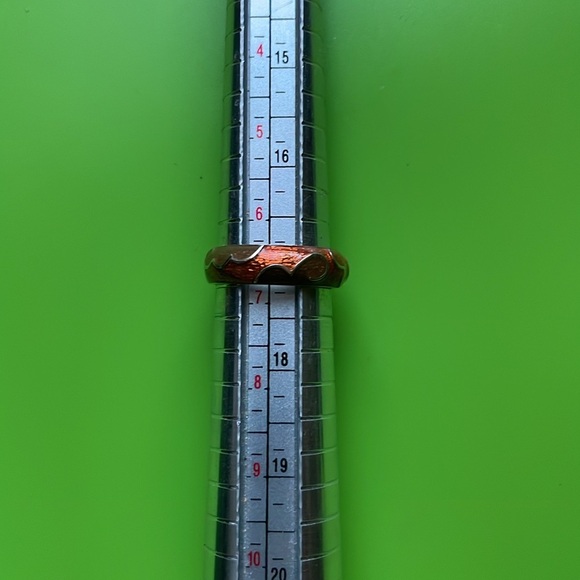 [Hidalgo] Authentic 18K White Gold & Enamel Band - Picture 7 of 9